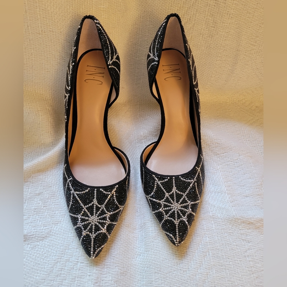 INC Spider Web High Heels